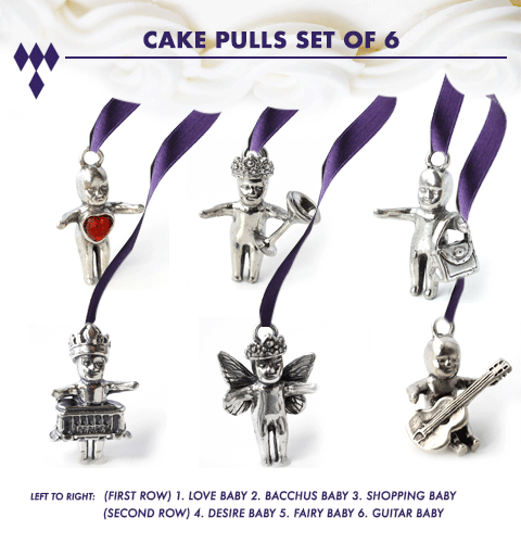 Cake Pulls Set of 6, Group 2